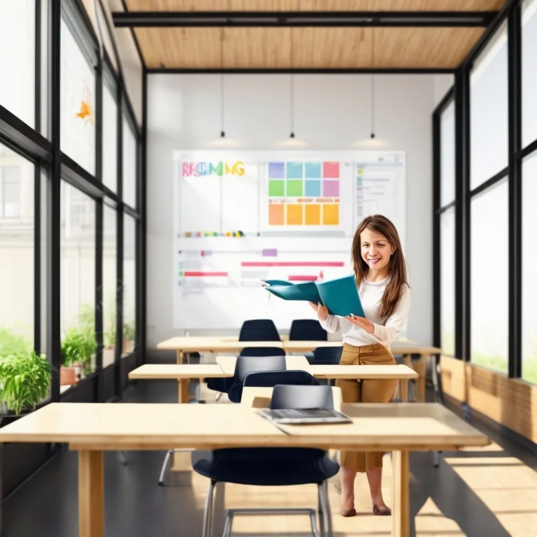 Group attending personal development workshop